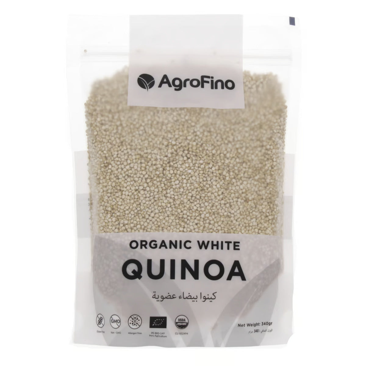 Agrofino Organic White Quinoa 340g
