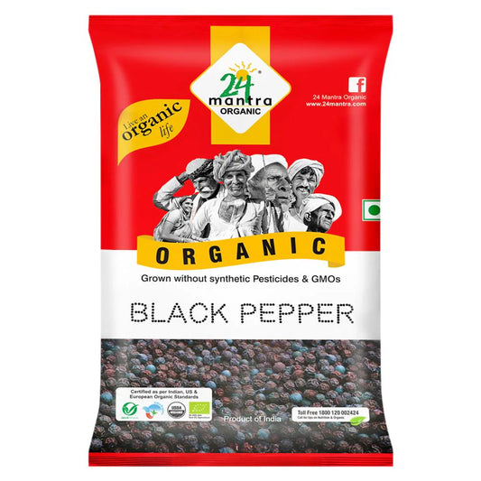 24 Mantra Organic Black Pepper Powder 100g