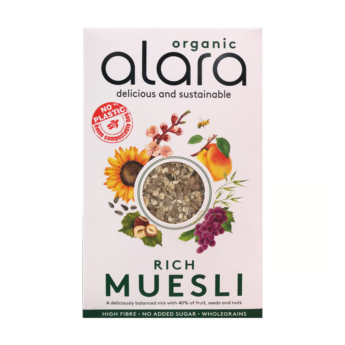 Alara Organic Rich Muesli 500 g