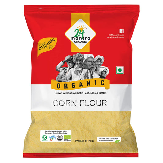 24 Mantra Organic Whole Corn Flour 500g