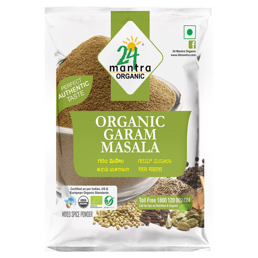 24 Mantra Organic Garam Masala Spice Mix 100g