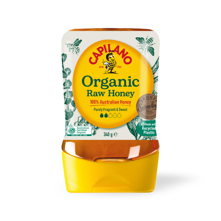 Organic Raw Honey 340g