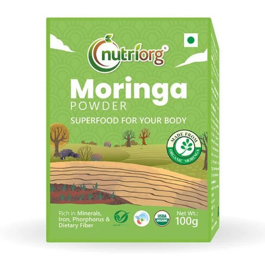 Nutriorg Organic Moringa Powder 100g