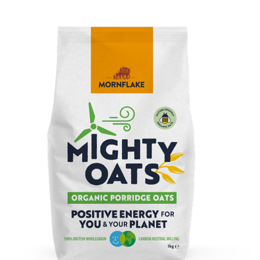 Mornflake Organic Oats 1 kg