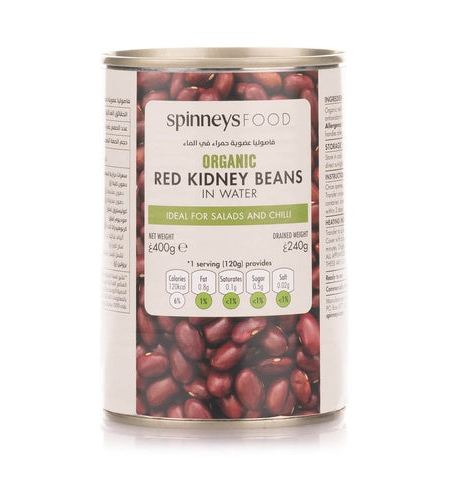 Organic Red Kidney Beans 400g