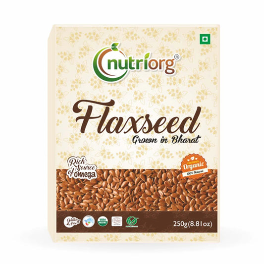 Nutriorg Certified Organic Flaxseed Raw 500g