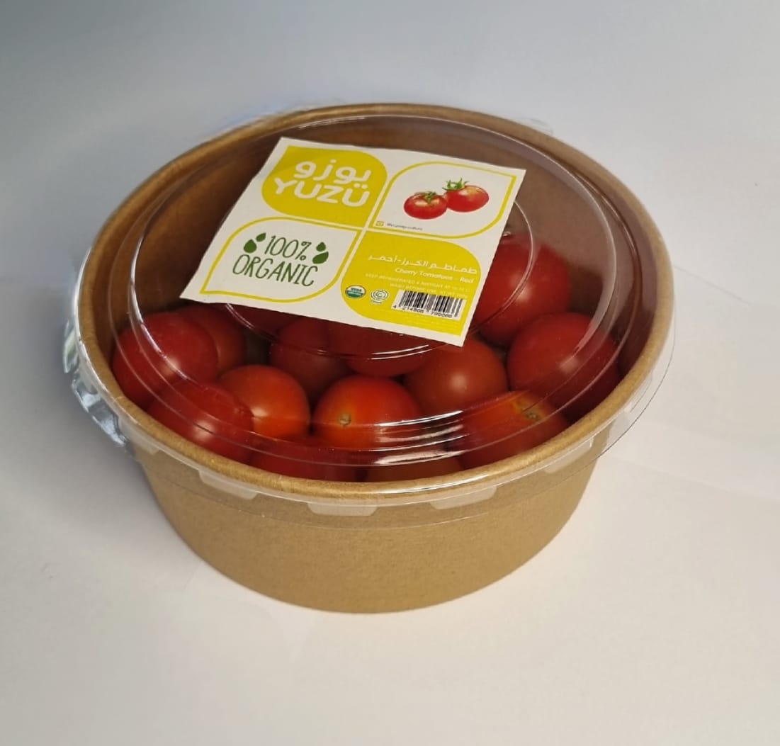 طماطم كرزية حمراء عضوية